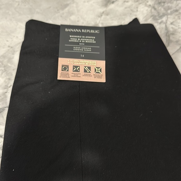 Banana Republic Black Sloan legging! New With Tags! - Picture 3 of 4